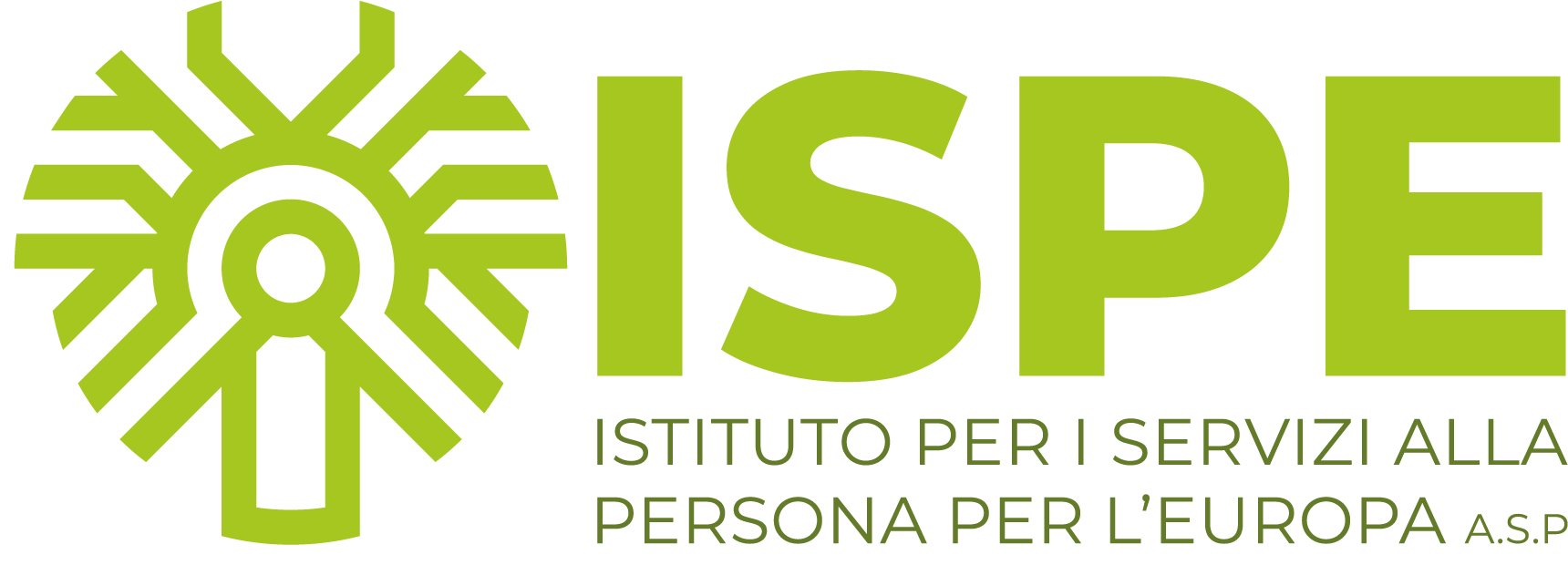 Logo I.S.P.E. Istituto per i Servizi alla Persona per l'Europa
